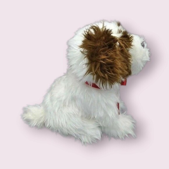 Aurora World Miyoni Puppy Dog Valentine Day Plush Soft Toy Saint Bernard - Picture 3 of 12